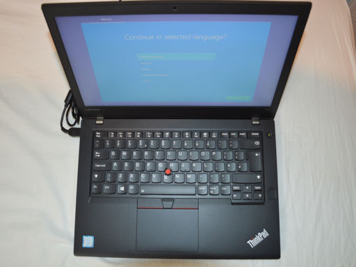 Lenovo ThinkPad T470, Core i5-6200U, 8GB DDR4, 256GB SSD S-ATA II